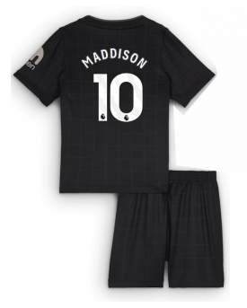 Tottenham Hotspur James Maddison #10 Maglia Gara Trasferta Repliche 2025-26 Bambino Maniche Corte